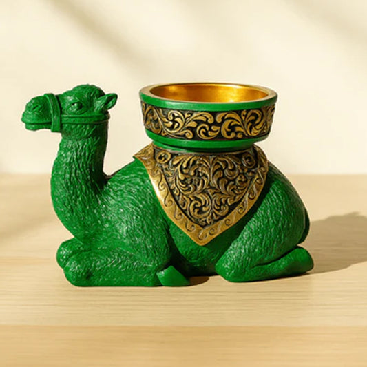 Camel-Shaped Decorative Holder