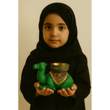 Camel-Shaped Decorative Holder