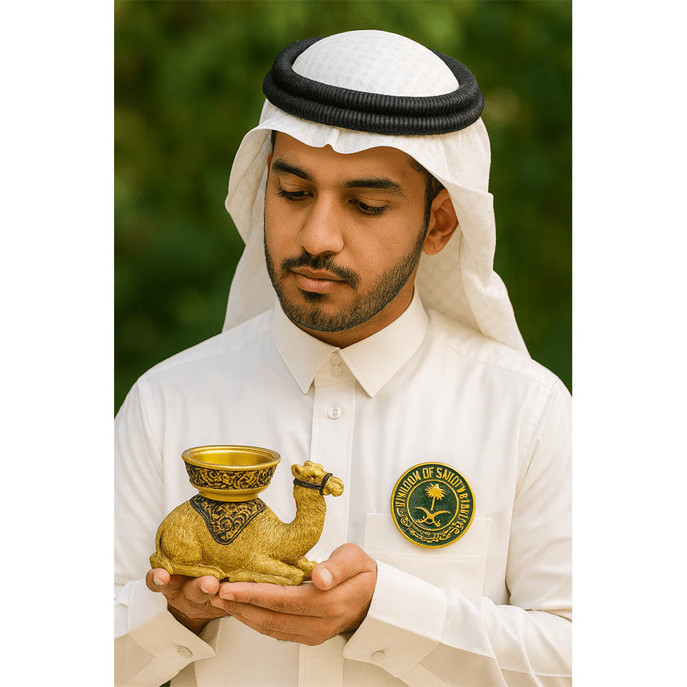 Camel-Shaped Decorative Holder