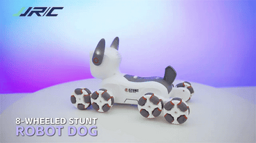 8‑Wheel Multi‑Functional RC Robot Dog