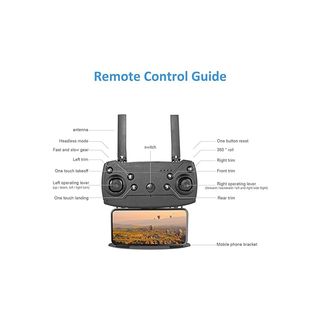E99 PRO Drone with 4K HD Dual Camera