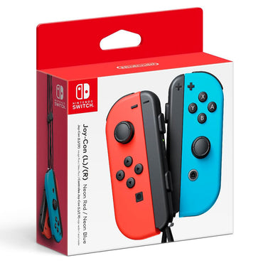 Nintendo Switch Joy-Cons - Neon Red & Blue