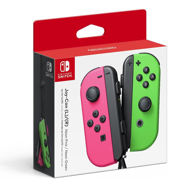 Nintendo Switch Joy-Cons - Neon Pink & Green