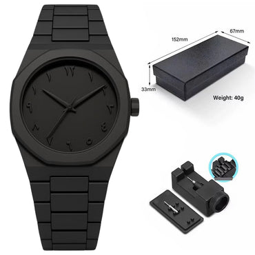 Aura Men's Watch - Matte Black