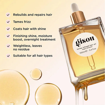 Gisou Honey Infused Hair Oil Luxe