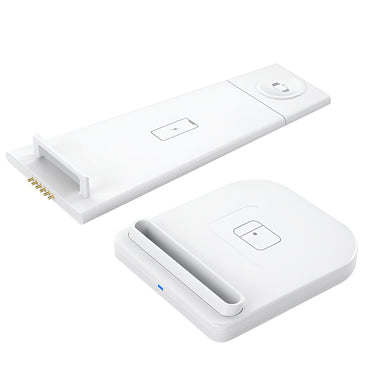 Compatible With Apple , 3-in-1 Splicing Wireless Charger Supports QI Charging
