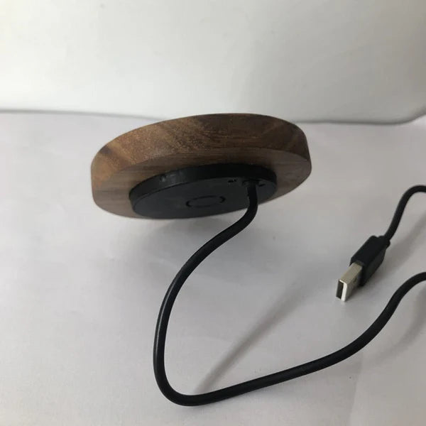 Compatible With Desk Dining Table Hidden 10 Watt Mobile Phone Wireless Charger 60MM Round Bed Head Embedded Fast Charging