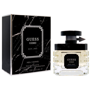 Guess Uomo For Men Eau De Toilette 50ml