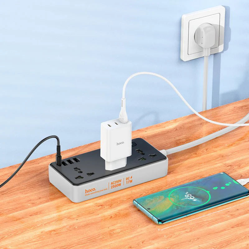 Hoco - 3 Position Socket (DC56)