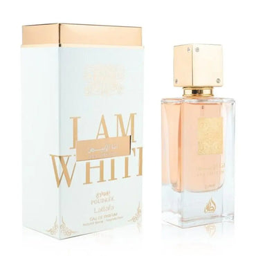 Lattafa I Am White Poudree Unisex Eau De Parfum 60ml