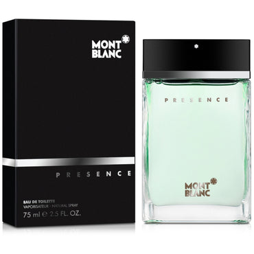 Mont Blanc Presence For Men Eau De Toilette 75ml