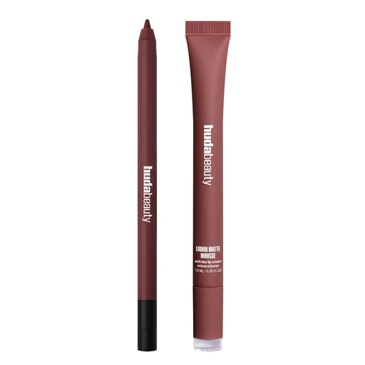 Huda Beauty Berry Brown Lip Duo