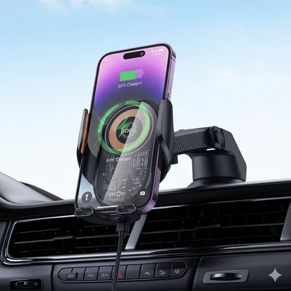 Hoco Wireless Charging Car Holder