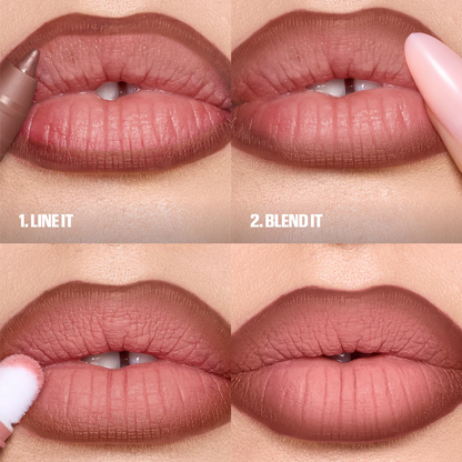 Huda Beauty Bombshell Brown Lip Duo