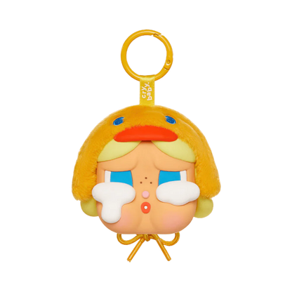 POP MART CRYBABY Crying Again Series - Earphone Case Yellow