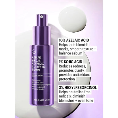 Allies of Skin Azelaic and Kojic Advanced Clarifying Serum 30ml