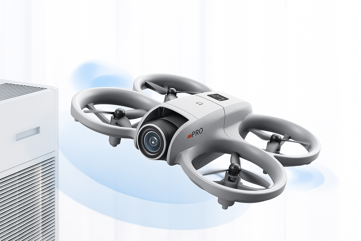 Optical Flow Dual‑Camera Drone