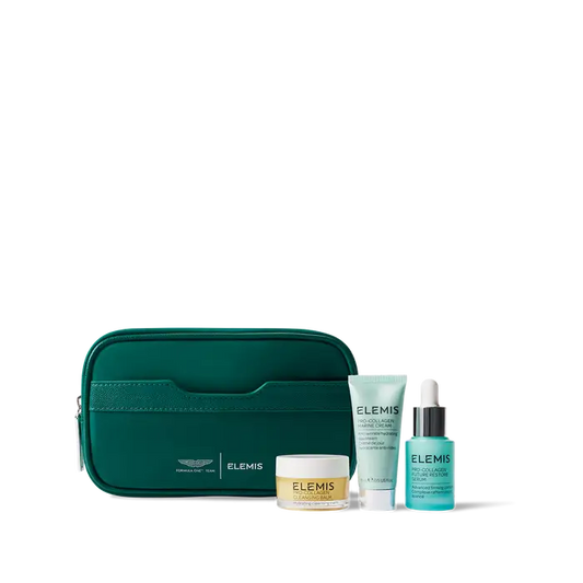 Elemis x Aston Martin Aramco Formula One Team Iconic Discovery Skincare Collection
