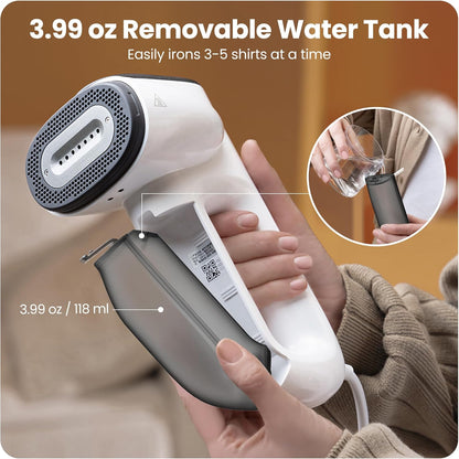 2-in-1 Aspirating Garment Steamer