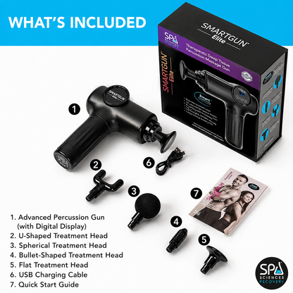 SPA Sciences Recovery SmartGun Pro Massage Gun