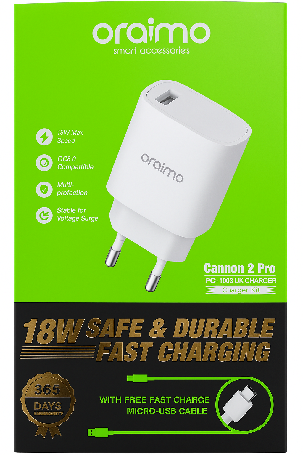 Oraimo - Adpoter (Original)