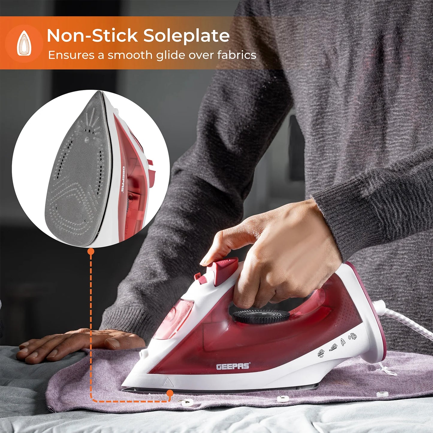 Geepas Steam Iron