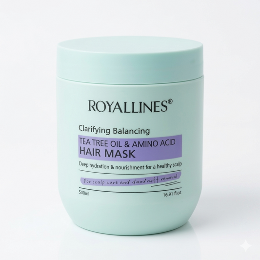 Royallines Clarifying Balancing Tea Tree Oil & Amino Acid Hair Mask