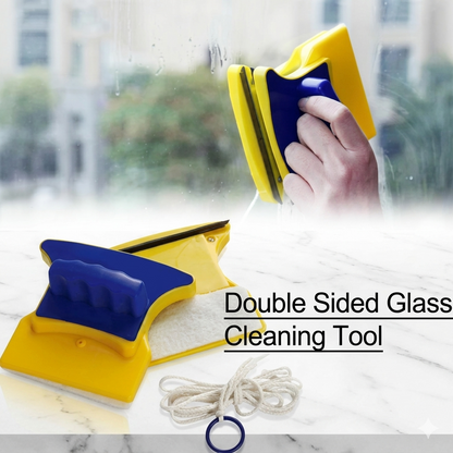 Double-Sided Magnetic Glass Cleaner