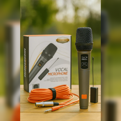 Dual-Use Vocal Microphone