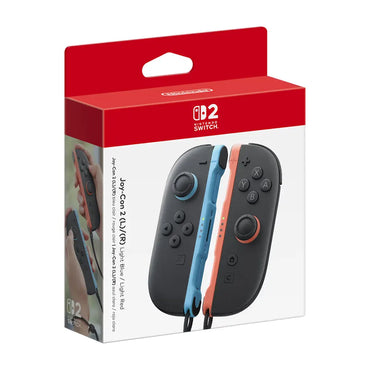 وحدات تحكم Joy-Con لجهاز Nintendo Switch 2 - أزرق فاتح/أحمر فاتح