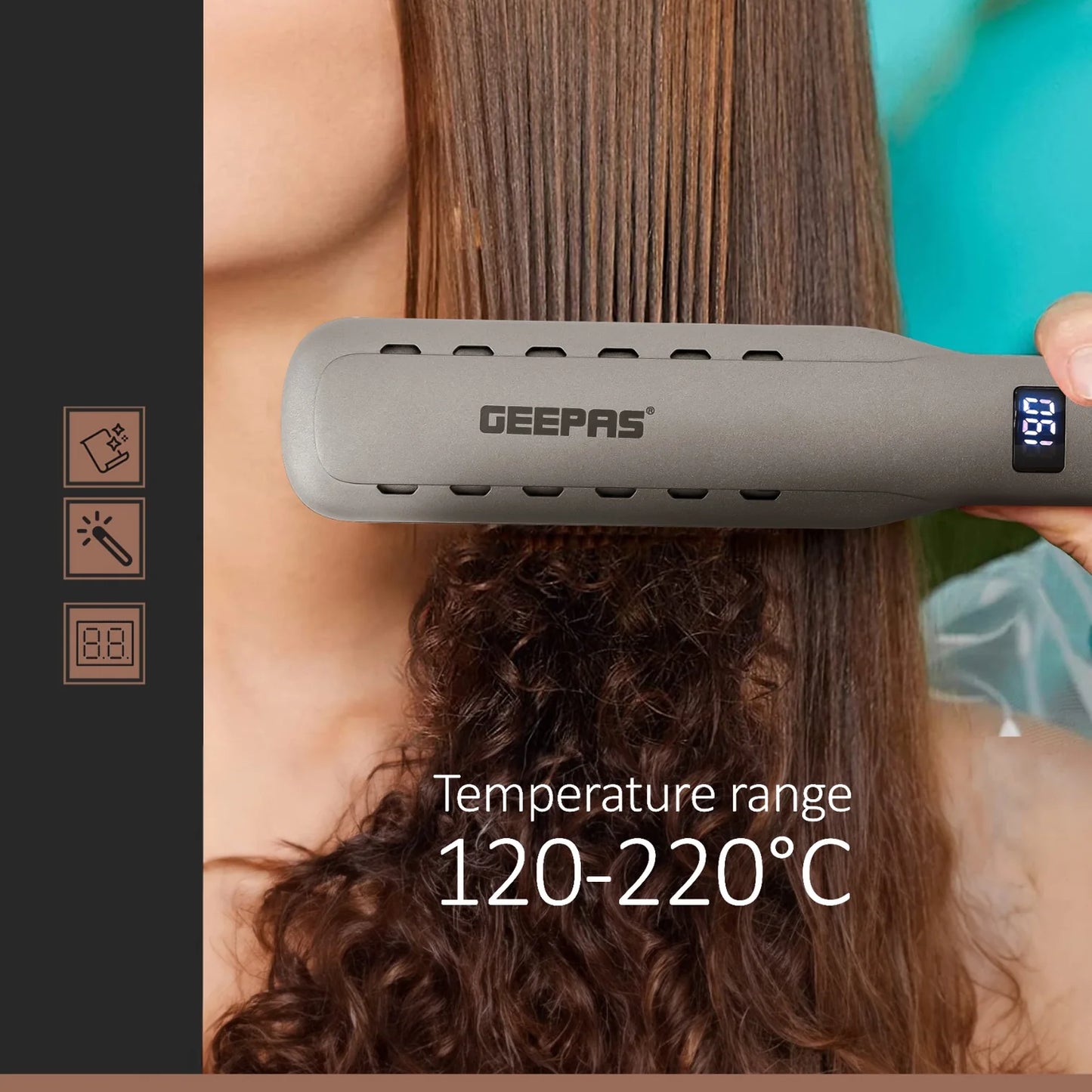 Geepas Easy-Style Hair Straightener