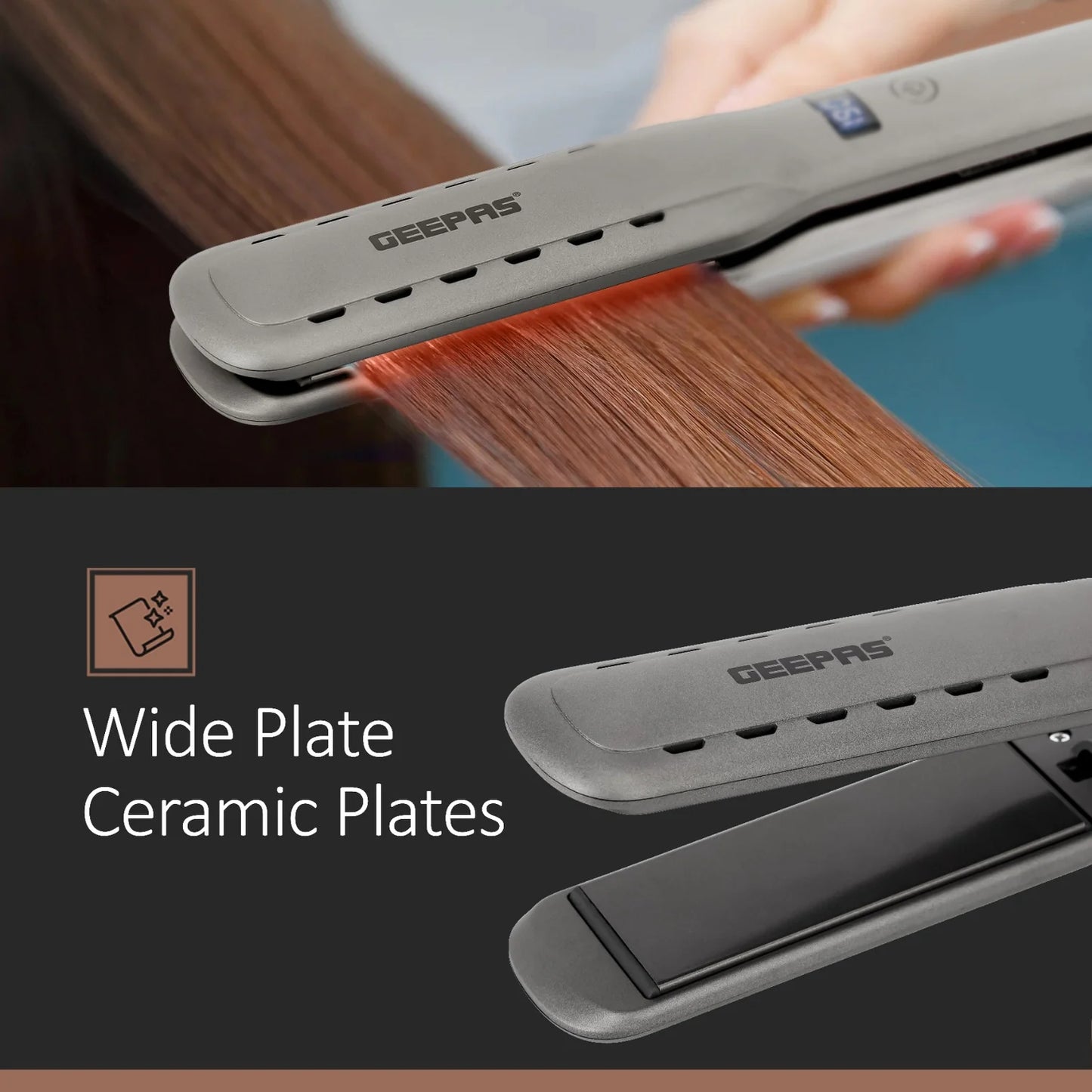 Geepas Easy-Style Hair Straightener