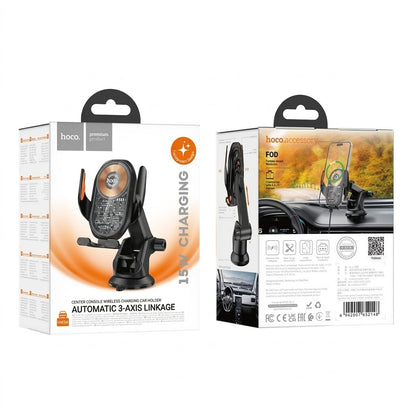 Hoco Wireless Charging Car Holder