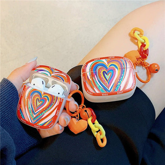 Graffiti Love Wireless Bluetooth Earphone Silicone Case