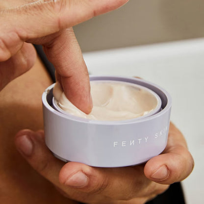 Fenty Skin Instant Reset Mini Brightening Overnight Recovery Gel-Cream with Niacinamide + Kalahari Melon Oil