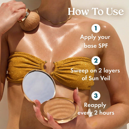 Kopari Beauty Sun Veil Illuminating Powder with SPF 30 18g
