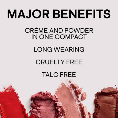 Patrick Ta Mini Major Headlines Double-Take Crème & Powder Blush Duo- Shes That Girl