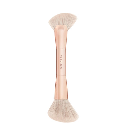 PATRICK TA Dual-Ended Face Contour Brush