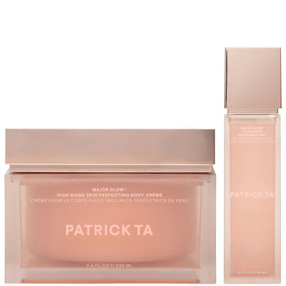 PATRICK TA Major Glow Body Crème and Fragrance Mist Bundle