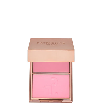 PATRICK TA Major Headlines Double-Take Cream and Powder Blush Duo