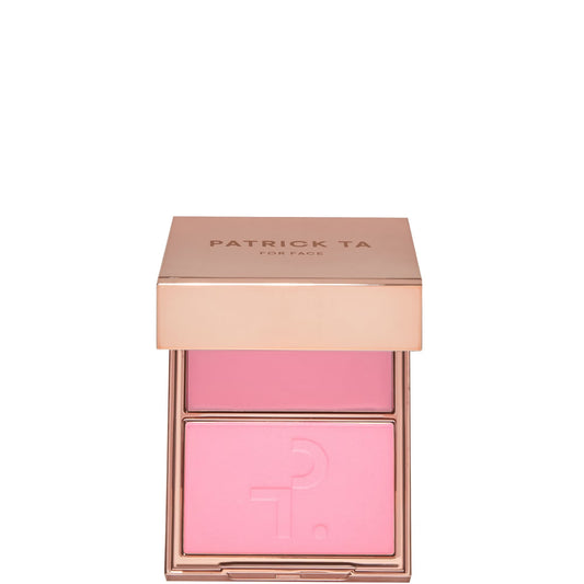 PATRICK TA Major Headlines Double-Take Cream and Powder Blush Duo