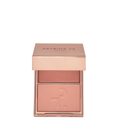 PATRICK TA Major Headlines Double-Take Cream and Powder Blush Duo