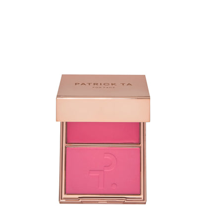 PATRICK TA Major Headlines Double-Take Cream and Powder Blush Duo