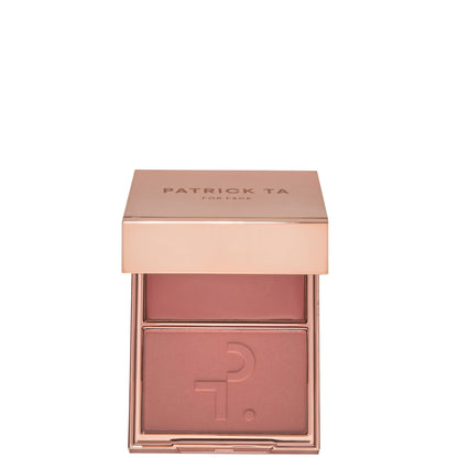 PATRICK TA Major Headlines Double-Take Cream and Powder Blush Duo