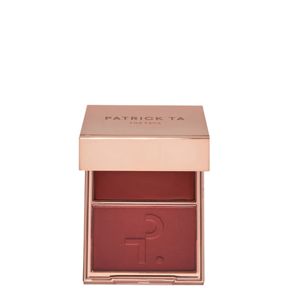 PATRICK TA Major Headlines Double-Take Cream and Powder Blush Duo