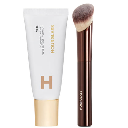 Hourglass Hydrating Skin Tint and Soft Glow Foundation Brush Bundle