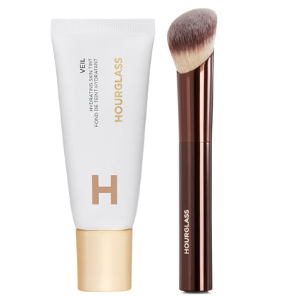 Hourglass Hydrating Skin Tint and Soft Glow Foundation Brush Bundle