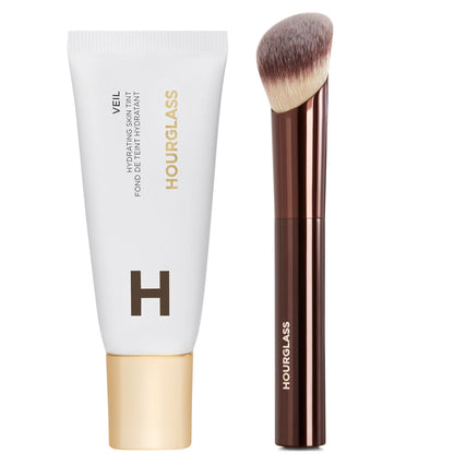 Hourglass Hydrating Skin Tint and Soft Glow Foundation Brush Bundle