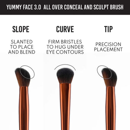 Danessa Myricks Beauty Yummy 3.0 Conceal and Sculpt Brush