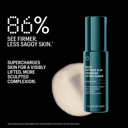 Allies of Skin Multi Peptides & Growth Factors Advanced Lifting Serum